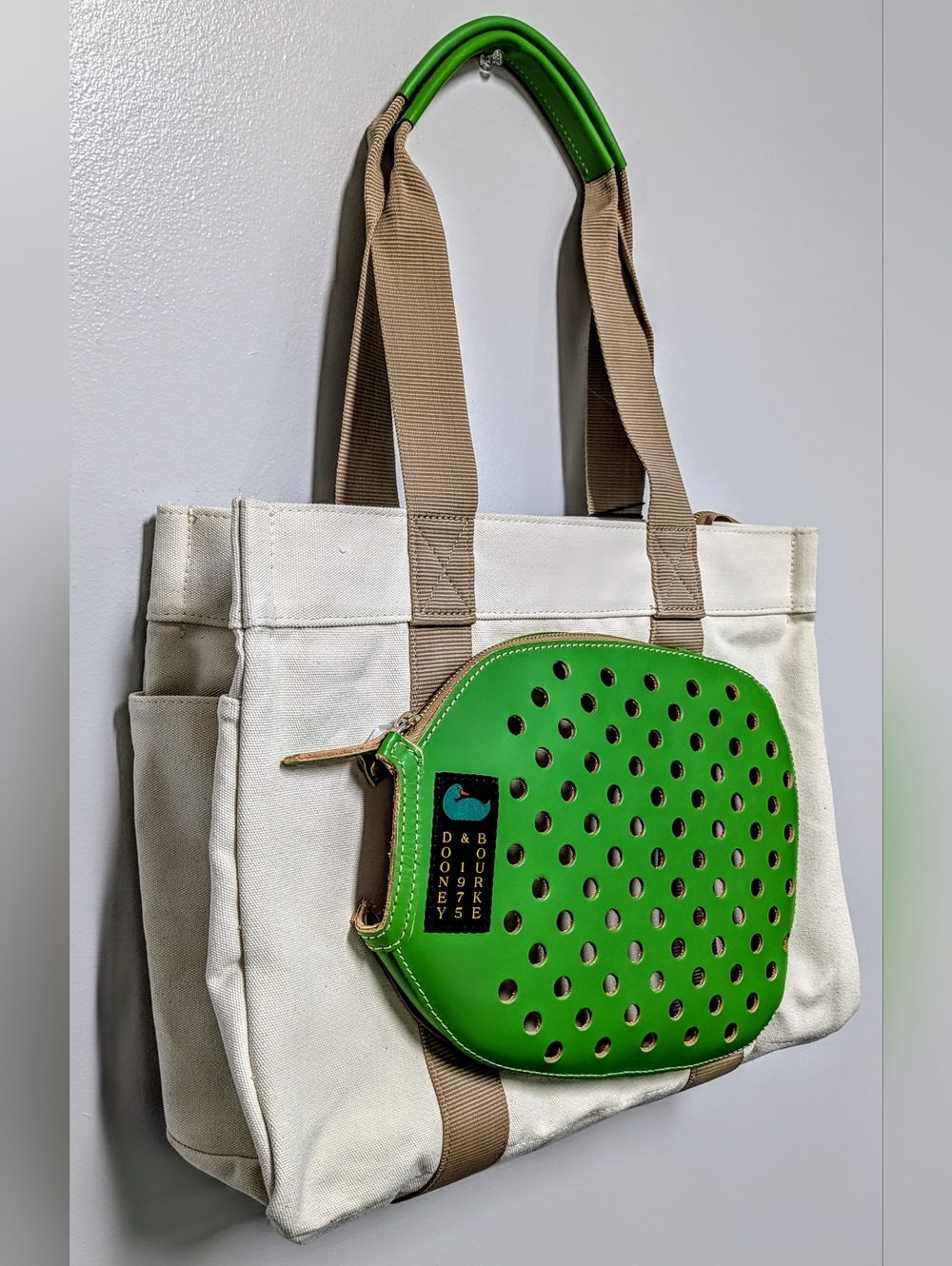 Dooney & Bourke Pickleball Canvas Tote - Picture 6 of 14